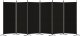 vidaXL vidaXL Parawan 6-panelowy, czarny, 520x180 cm, tkanina 4