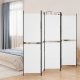 vidaXL vidaXL Parawan 5-panelowy, biały, 250 x 180 cm, tkanina 1