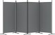 vidaXL vidaXL Parawan 4-panelowy, antracytowy, 346x180 cm, tkanina 4