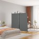 vidaXL vidaXL Parawan 2-panelowy, antracytowy, 175x180 cm, tkanina 1