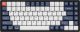 Keychron OEM Dye-Sub PBT Full Keycap Set - Bluish Black White, keycap (dark blue/white, 137 pieces, US layout (ANSI)) 5
