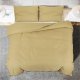 vidaXL vidaXL Zestaw pościeli, kolor taupe, 240x220 cm, lekka mikrofibra 4