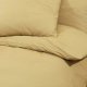 vidaXL vidaXL Zestaw pościeli, kolor taupe, 240x220 cm, lekka mikrofibra 6