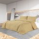 vidaXL vidaXL Zestaw pościeli, kolor taupe, 220x240 cm, lekka mikrofibra 1