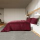 vidaXL vidaXL Zestaw pościeli, bordowy, 240x220 cm, lekka mikrofibra 3