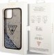 Guess Etui Guess GUHCP14SLFCTPK Apple iPhone 14 czarny/black hardcase Liquid Glitter Palm Collection 7
