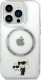 Karl Lagerfeld Etui Karl Lagerfeld KLHMP14LHNKCIT Apple iPhone 14 Pro hardcase transparent IML NFT Karl&Choupette Magsafe 2