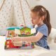 Viga Montessori Drewniana Tablica Manipulacyjna Zamek i Zatrzask Dom 3