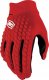 100% Rękawiczki 100% GEOMATIC Gloves Red - S (długość dłoni 181-187 mm) (NEW 2022) 1
