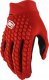 100% Rękawiczki 100% GEOMATIC Gloves Red - XL (długość dłoni 200-209 mm) (NEW 2022) 1