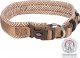 Trixie Premium, szeroka obroża, dla psa, diament boho/karmel, taśma parciana, M–L: 42–48 cm/20 mm, podbita neoprenem 1