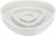 Trixie Slow Feeding, miska, dla kota, szara, plastik/TPR, 0,35 l/15×15 cm, spowalniająca jedzenie 1