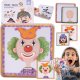 MalPlay Kolorowa Układanka Zmieniające Twarze 62 Puzzle 1