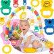 MalPlay Mata Interaktywna Edukacyjna Z Pianinkiem i Grzechotkami Słoneczko 1