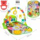 MalPlay Mata Interaktywna Edukacyjna Z Pianinkiem i Grzechotkami Słoneczko 2
