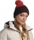 Buff Buff Janna Knitted Fleece Hat Beanie 1178514231000 Różowe One size 1