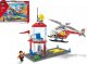 Blocki KLOCKI LEGO CITY Straż Pożarna 3w1 - Wóz Strażacki, Helikopter, Komenda STRAŻY POŻARNEJ z LĄDOWISKIEM - 238 elementów 8