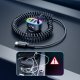 Ładowarka Joyroom Ładowarka samochodowa 4w1 PD, QC3.0, AFC, FCP + kabel Lightning 1,6m 57W czarny (JR-CL20) 7