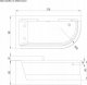 Wanna Home Deluxe Jednoosobowa wanna z hydromasażem 170x80x59 6