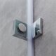 EAGO Kabina Prysznicowa Walk-in 90x210 Easy Clean 8mm 4