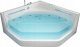 Wanna HDL Dwuosobowa wanna narożna z hydromasażem 150x150x55 2