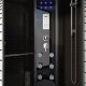 HDL Kabina prysznicowo-parowa 90x90 czarna, led, radio 2