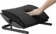 Powerton Podstawa ergonomiczna pod nogi, wyjmowana miękka poduszka, czarny, stal, 25 kg nośność, Powerton 6
