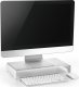 Powerton Podstawa pod monitor, nowoczesny minimalistyczny design, srebrny, aluminium, 10 kg nośność, Powerton, ergo 8