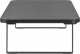 Powerton Podstawa pod monitor, łatwy montaż, miejsce na klawiaturę, czarny, metal / płyta mdf, 20 kg nośność, Powerton, ergo 3