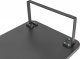 Powerton Podstawa pod monitor, łatwy montaż, miejsce na klawiaturę, czarny, metal / płyta mdf, 20 kg nośność, Powerton, ergo 7