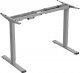 Powerton Stelaż / podstawa biurka, elektycznie regulowany, regulacja rozstawu 500mm, system antykolizyjny, szary, 100 kg nośność, Powerton 1