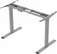 Powerton Stelaż / podstawa biurka, elektycznie regulowany, regulacja rozstawu 500mm, system antykolizyjny, szary, 100 kg nośność, Powerton 2