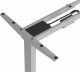 Powerton Stelaż / podstawa biurka, elektycznie regulowany, regulacja rozstawu 500mm, system antykolizyjny, szary, 100 kg nośność, Powerton 7