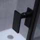 EAGO Kabina Prysznicowa 100x100 Easy Clean 8mm Czarna 2