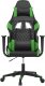 Fotel vidaXL czarno-zielony (3143756) 2