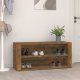 vidaXL vidaXL Półka na buty, przydymiony dąb, 100x35x45 cm 1