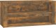 vidaXL vidaXL Półka na buty, przydymiony dąb, 100x35x45 cm 1