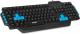 Klawiatura Rampage Everest KB-06 Black US Gaming WSAD Multimedialna 2