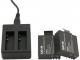 SJCAM Ładowarka Dual do SJ4000/SJ5000/M10 (R-RA-ŁAD-SJ4-5-M10) 2