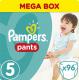 Pampers Pants Pieluchomajtki 5 Junior 96 sztuk 1