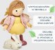 Tender Toys Laleczka Amy i jej królik Tender Leaf Toys 5