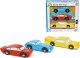 Tender Toys Samochody zabawki retro auta 3 sztuki Tender Leaf Toys 1