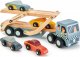 Tender Toys Drewniana laweta z samochodami Tender Leaf Toys 7