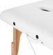 Activeshop STÓŁ SKŁADANY DO MASAŻU WOOD KOMFORT ACTIV FIZJO LUX 3 SEGMENTOWY 190X70 BIAŁY 6