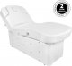 Azzurro SPA LEŻANKA KOSMETYCZNA AZZURRO KRYSTAL 370-3 4 SILN. BIAŁA PODGRZEWANA 5
