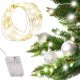 Lampki choinkowe Ikonka 100 LED białe zimne 1