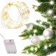 Lampki choinkowe Ikonka 100 LED białe zimne 1