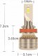 SKLEPLEDY LED H7 ŻARÓWKI 120W 20000LM BARDZO MOCNE CANBUS 4