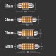 SKLEPLEDY ŻARÓWKA RURKA LED 31MM C3W C5W 18SMD CANBUS MOCNA 9