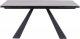 Signal Stół do jadalni SALVADORE CERAMIC II 120(180)x80 szary/czarny mat 1